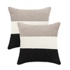 Decorative Textured Boucle Pillow Covers 20 x 20 Inch Neutral