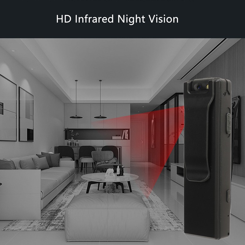 1080P HD Camera Digital Video Recorder Magnetic Suction Back Clip