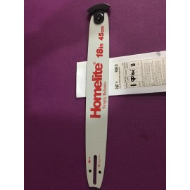 homelite 18" OEM HOMELITE CHAINSAW GUIDE BAR PS06131 .325 pitch .050 gauge 72 link NEW