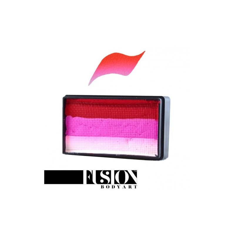 Fusion Body Art Face Painting Split Cakes Bold Rose