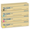 TN324 TN-324 Toner Cartridge Set 4-Pack A8DA130 A8DA430 A8DA230 A8DA330