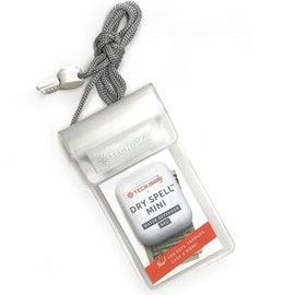 Tech Candy Dry Spell Water Defender Bag, Frosted Multicolor - Waterproof Protective Pouch, Smartphones & Valuables, Transparent Touchscreen-Compatible, IPX8 Certified, Lanyard & Secure Lock, Dry Bag