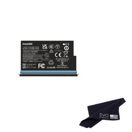 Insta360 X5 Battery(2400mAh), 2 Batteries, High Capacity, Fast Charge/Only Compatiable for X5 Camera