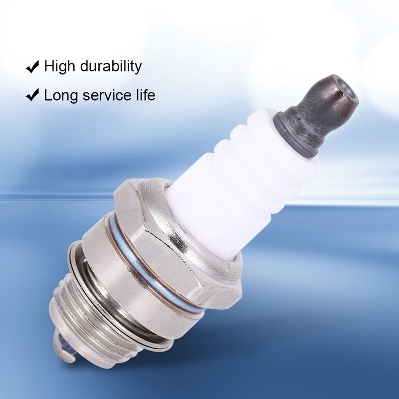 10PCs Sparking Plug Chainsaw Accessories Lawn Mower Parts Brass Ceramic