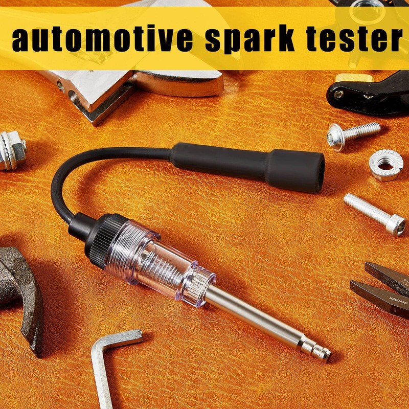 Inline Spark Plug Tester Engine Ignition Tester Straight Boot Ignition