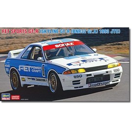 Hasegawa 1/24 FET Sport GT-R (Skyline GT-R BNR32 Gr.A Specifications 1993 JTC) Plastic Model 20723 (Automotive)