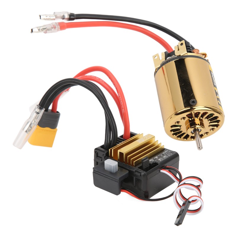 RC 540PLUS V2 5 Slot Brushed Motor Set with 80A