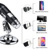 USB Digital Microscope 1000X Magnification Camera 8 LEDs with Stand