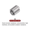 sourcing map 30pcs Wire Threaded Inserts 1/4-20 UNC 2D 12.7mm