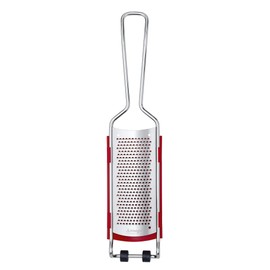 triangle Fine Grater with Removable Catcher - Ultra-Sharp Stainless Steel for Easy, Mess-Free Grating - Compact Design - Dishwasher Safe