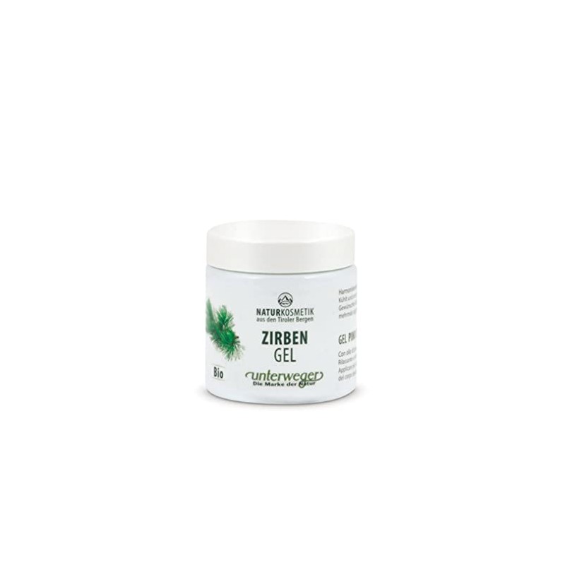 Unterweger Organic pine oil gel, 100 ml, cools and loosens