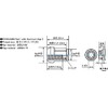 KYO-EI HP36KR Extreme Penetration Nut with Aluminum Cap M12XP1.25 16
