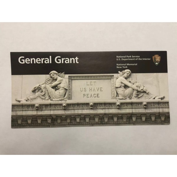 General Grant National Memorial Park Unigrid Brochure Map New York