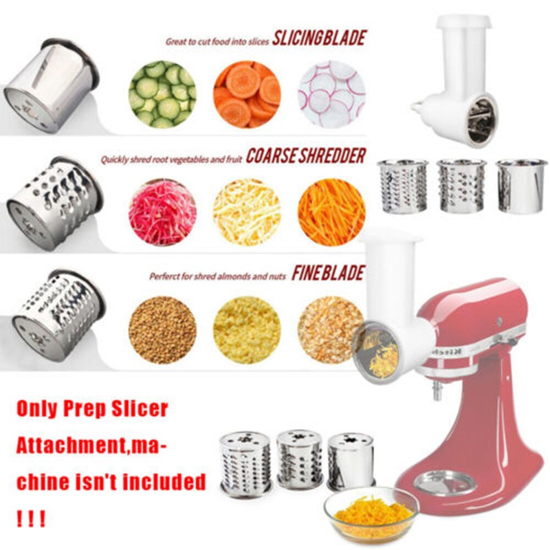 for KitchenAid Stand Mixer Food Home Kitchen Prep Slicer Shredder