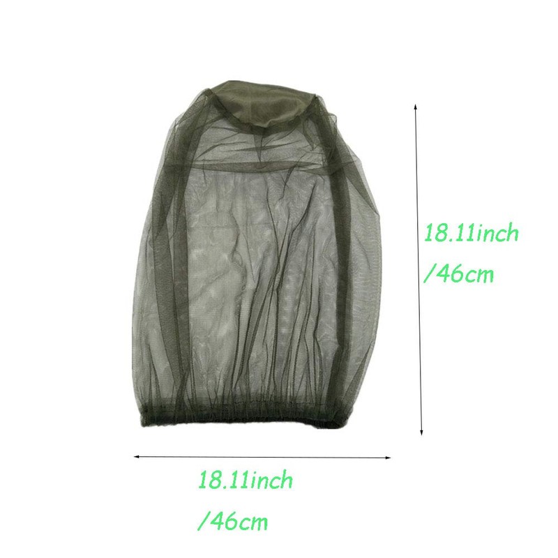 6 Pack Mosquito Head Net Face Mesh Net Head Protecting