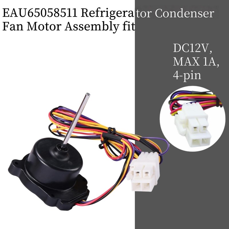 EAU65058511 Refrigerator Condenser Fan Motor Replacementfor LG Refrigerator Evaporator Fan
