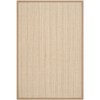 Safavieh Natural Fiber Collection NF442D Border Stripe Sisal Area Rug,