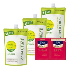 SUPER MiLD Conditioner, Refill Treatment, 3.3 fl oz (1 L) x 3 Packs