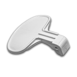 vhbw Door Handle Replacement Door Handle Compatible with Hoover HN5065-30, HN5075-30, HN5125-84S, HN5135-83M, HN565.5-04S, HN6125-89S, HN6135-84 Washing Machine