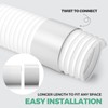 Innconee 1 Set 78.7'' Portable Air Conditioner Hose with Coupler