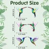 Konohan 3 Pairs Hummingbird Screen Door Magnets Double Sided Patio