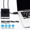 Svpro Ultra-Weitwinkel-Webcam 1080P 30fps Hochauflösende Industrie-USB-Kamera für HD-Sicherheitssystem, Plug-and-Play-Skype-Konferenzkamera,Windows,Linux,Android und