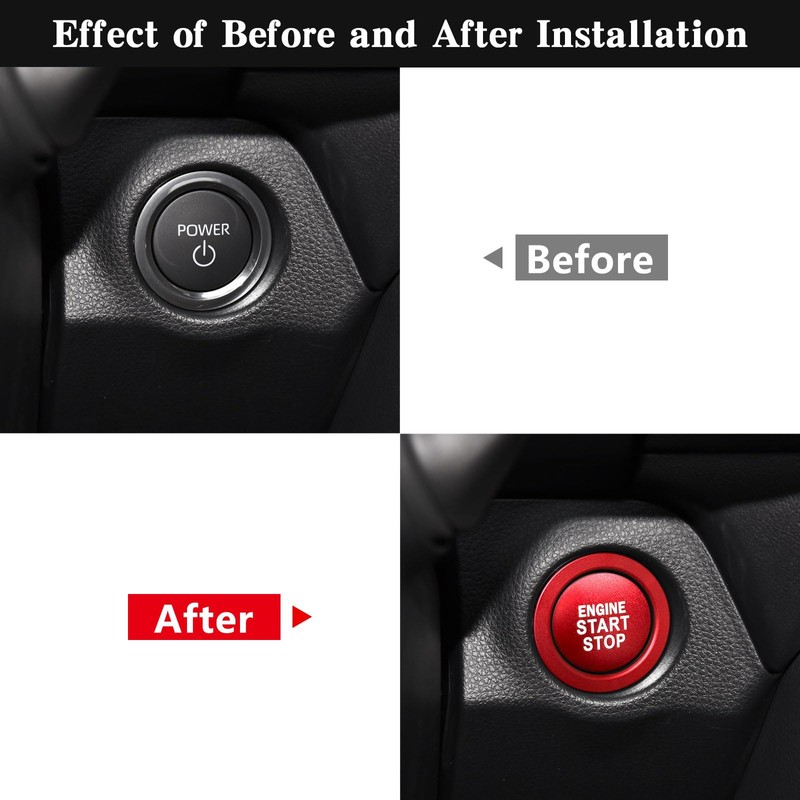 Ruautumn for Toyota RAV4 2019-2025 Accessories, Auto AC Climate Control