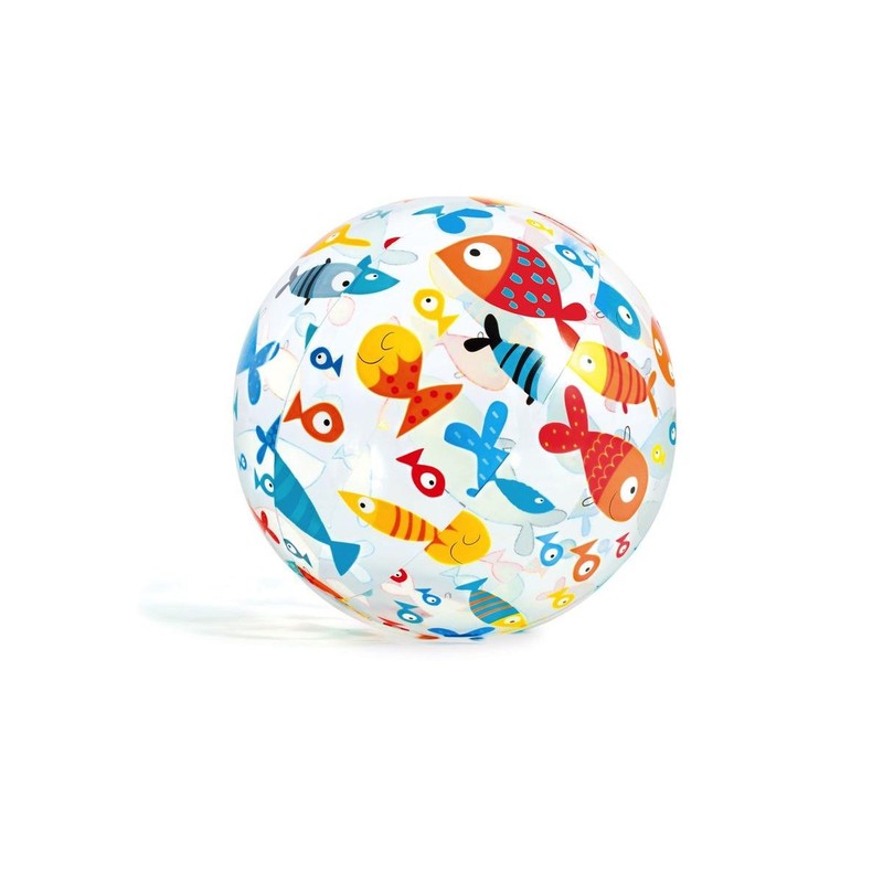 INTEX 59040 Lively Print Beach Ball, 20.1 inches (51 cm),
