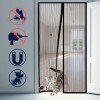 MUCH Magnetic Screen Door Hands Free Mesh Partition Curtain Keeps