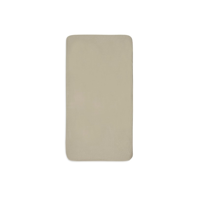 Jollein Jersey Fitted Sheet for Cradles Olive Green Pack of