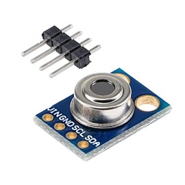 A-DIGISHUO GY-906 MLX90614ESF Infrared Temperature Sensor Module Non-Contact Infrared Temperature Sensor Module IIC I2C 3-5V
