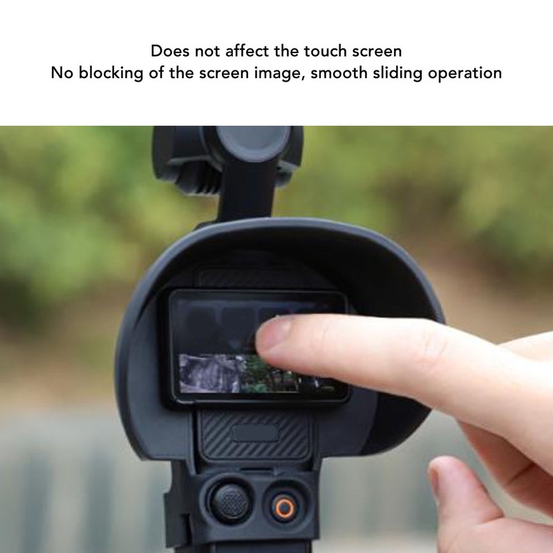 Camera Screen Sunshade for Osmo Pocket 3 Replacement Silicone Action