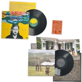 Noah Kahan's "Busyhead" & "Stick Season" Vinyl Collection + Including Bonus Art Card