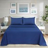 CHARKHAH Polycotton Flat Sheets with Single Double King Size Bed