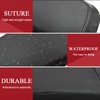 WOWTK Waterproof Saddlebag Speaker Audio Lid Bras,PU Leather Saddlebag Speaker