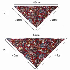 Pet Dog Cowboy Hat with Adjustable Drawstring,Retro Triangle Scarf and Cosplay Dog Hat,Sun Visor Outdoor Hat,Party Hat for Small Medium Large Dogs,Holiday Decoration Cap Perfect for Dog Cat