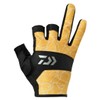 Daiwa 25DG-8025 Game Gloves, 3-Cut Tide Yellow, L
