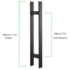 Ranbo H-Shaped 12" Length Rectangle Back to Back Large Push