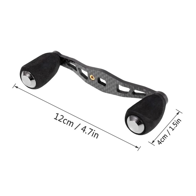 Wuyuzi Fishing Reel Handle Carbon Baitcasting Fishing Reel Handle Trolling