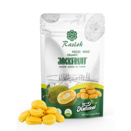 Raslok Jackfruit Powder 3.5 oz (100g) | Freeze-Dried Superfruit | Naturally Sweet & High in Fiber | No Sugar Added | For Smoothies, Baking, Baby Food | Vegan & Gluten-Free
