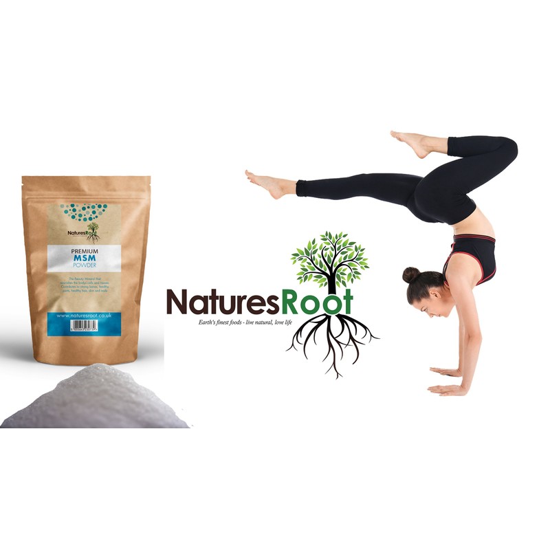 MSM Crystal Powder 100g - Pure | Vegan | Methylsulfonylmethane