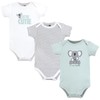 Hudson Baby Unisex Baby Cotton Bodysuits, Daddy Koala, 3-6 Months