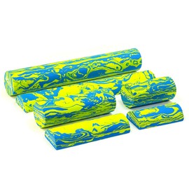 Healthy You Low Density Soft/Medium Foam Physical Therapy Roller (12" Half Round)