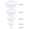HMF 46710 Hemisphere Acrylic with Brim, DIY Acrylic Cover, Diameter