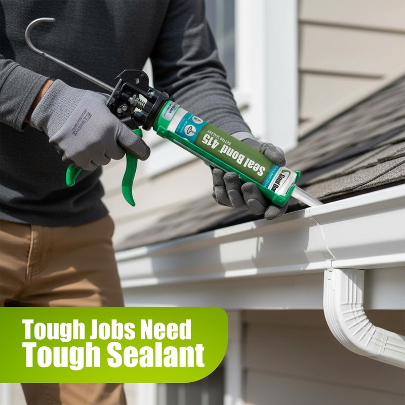 Seal Bond® 415 Gutter & Seam Sealant, White