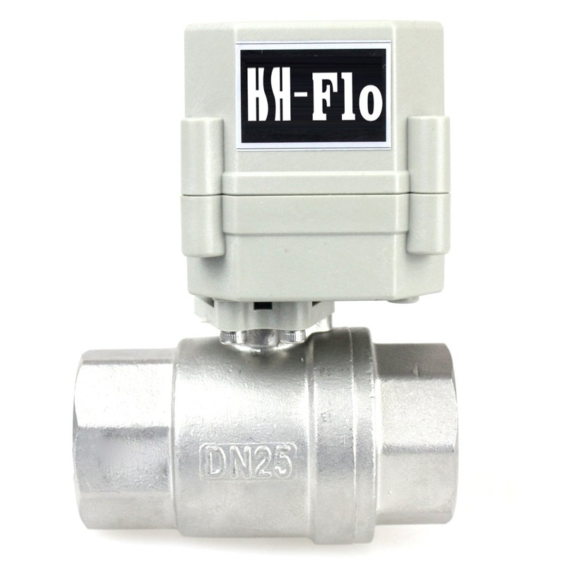 HSH-Flo 1/2" 3/4" 1" 2" 2 Way 12V/24VAC/DC 110V/230VAC Stainless