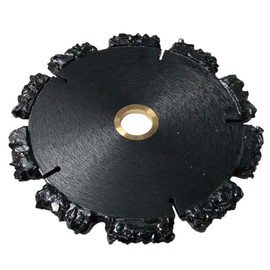 5" Demolition Saw Blades for Asphalt Shingles, Metal Sheet/Studs, Tar/Gravel Roofing, Wood, Fiberglass, 1/4" Segment Width, 7/8" Arbor