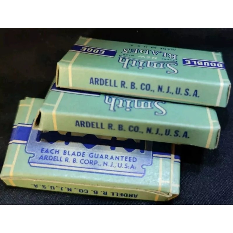 Smith Vintage Original Unused Package Smith Double Edged Razor Blades