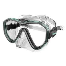SEAC Appeal, Made in Italy single lens diving mask with 3D buckle directly to the skirt