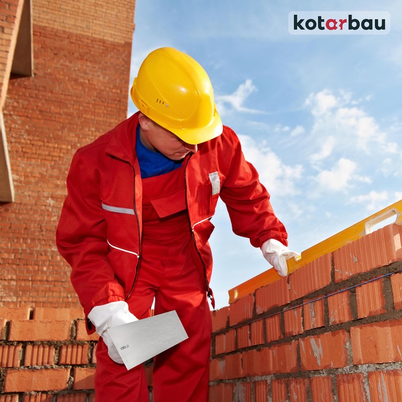 KOTARBAU® Stainless Steel Trapezoidal Trowel 140 mm x 60 mm